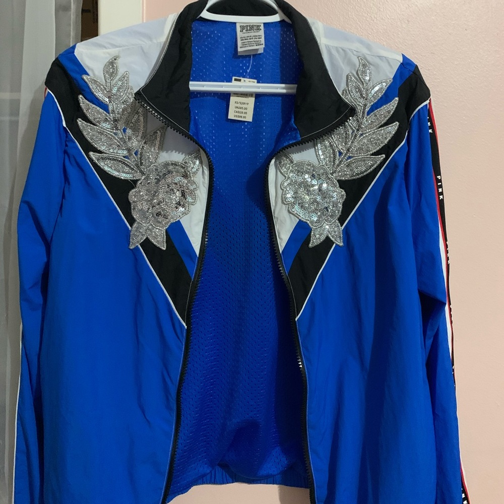 Sequin Anorak Jacket